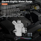 Electric Engine Water Pump L6 3.0L for BMW X5 (2014-2017)
