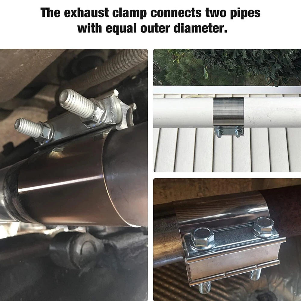 Set of 4 Exhaust Clamps