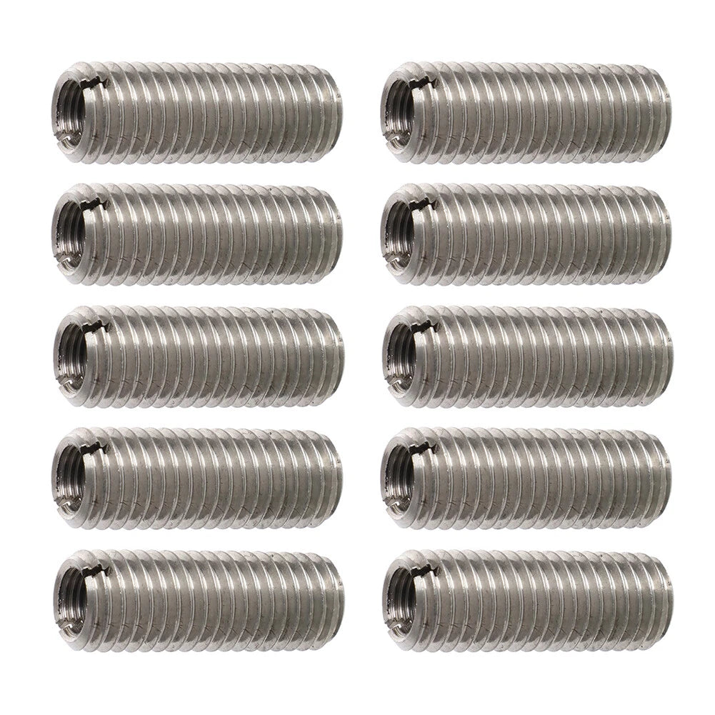 10PCS Head Bolt Thread Inserts M11x1.5 for Toyota Solara (2002–2005)