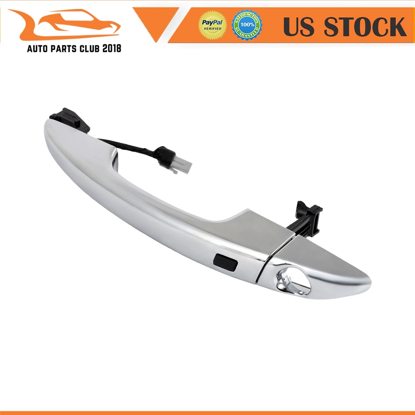 Front Left Door Handle with Keyhole for Hyundai Sonata (2015-2018)