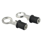 Drain / 1 Inch / Stainless Steel and Rubber for Boats and Livewells