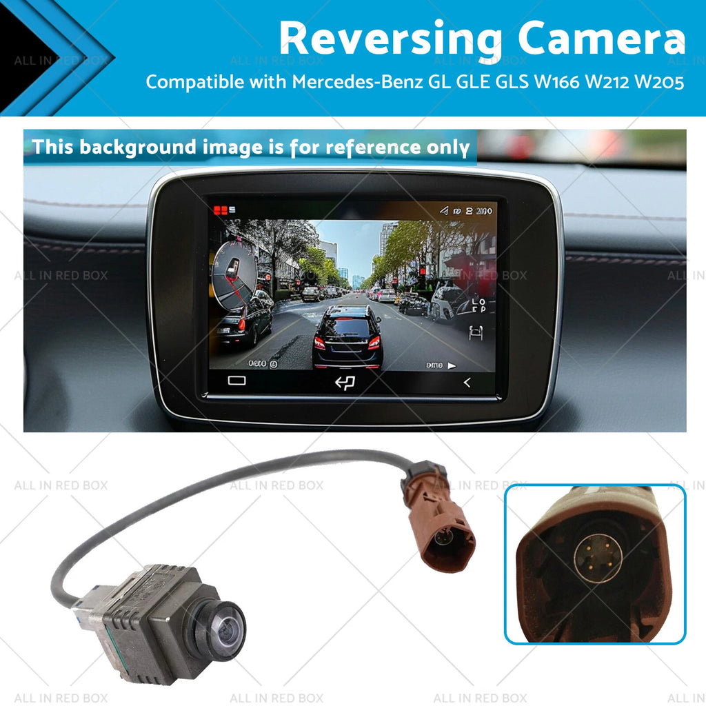 Rear View Backup Camera for Mercedes A B C CLA CLS E GLC GLE GLS S (2010–2023)