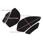 4X Side Tank Traction Grip Pads for Kawasaki ZX6R Ninja ZX600 ZX636 (2009–2019)
