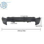 Split Style Front Bumper for Chevrolet Silverado 2500 HD 3500 HD (2020-2023)