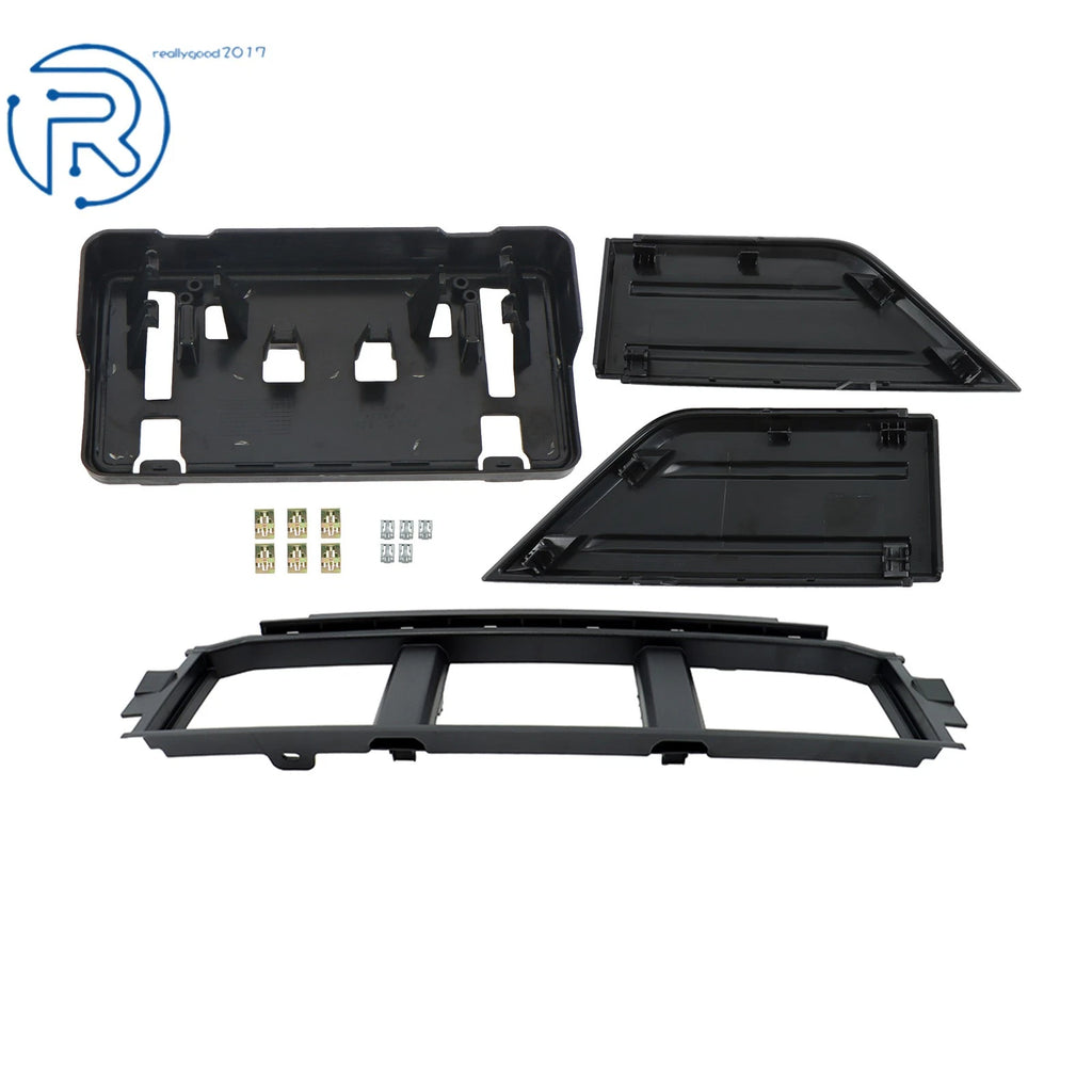 Front Bumper Trim License Plate Holder for Ford F-150 (2021–2023)