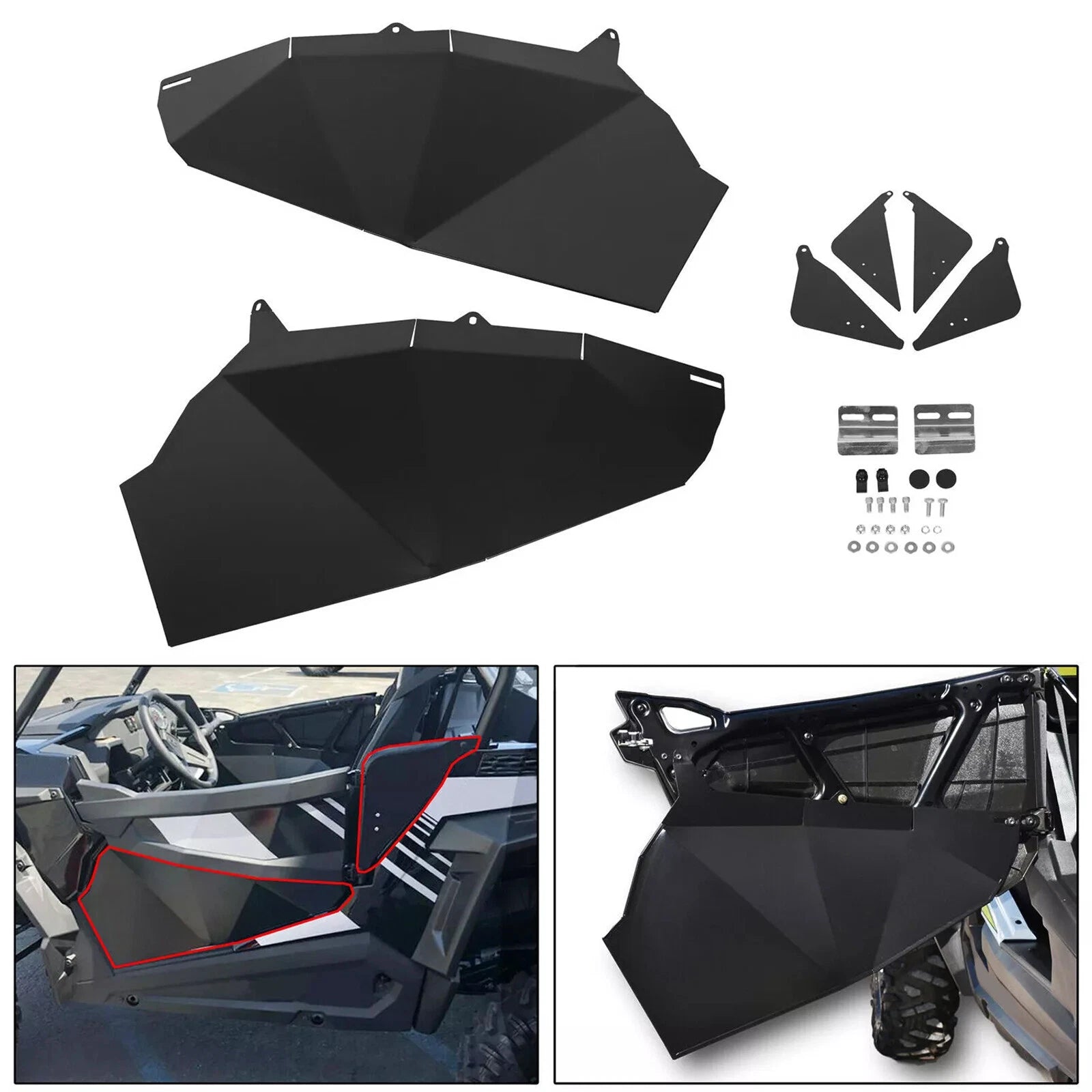 Lower Door Panel Inserts for Polaris RZR XP 1000/S 900/S 1000 (2014–2023)