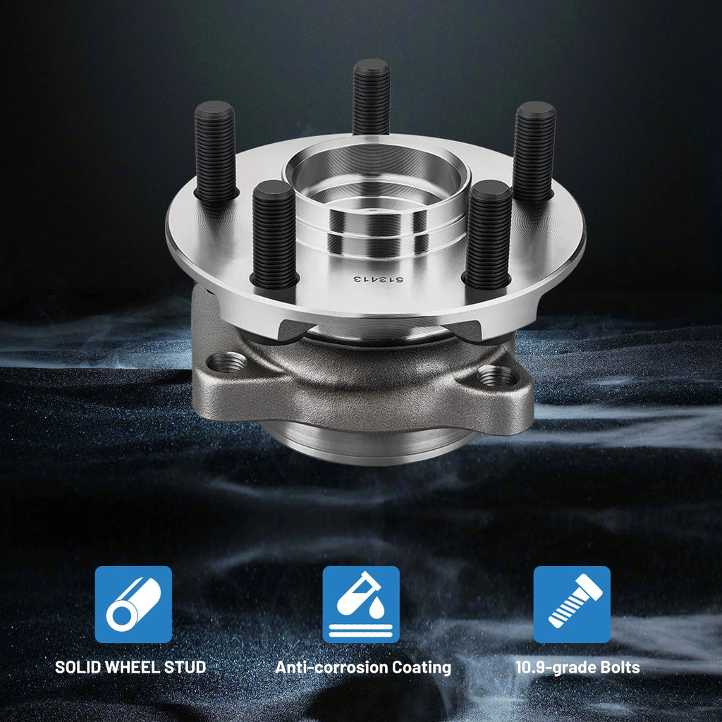 Pair Front Wheel Bearing Hubs for Subaru Forester (2014-2018)