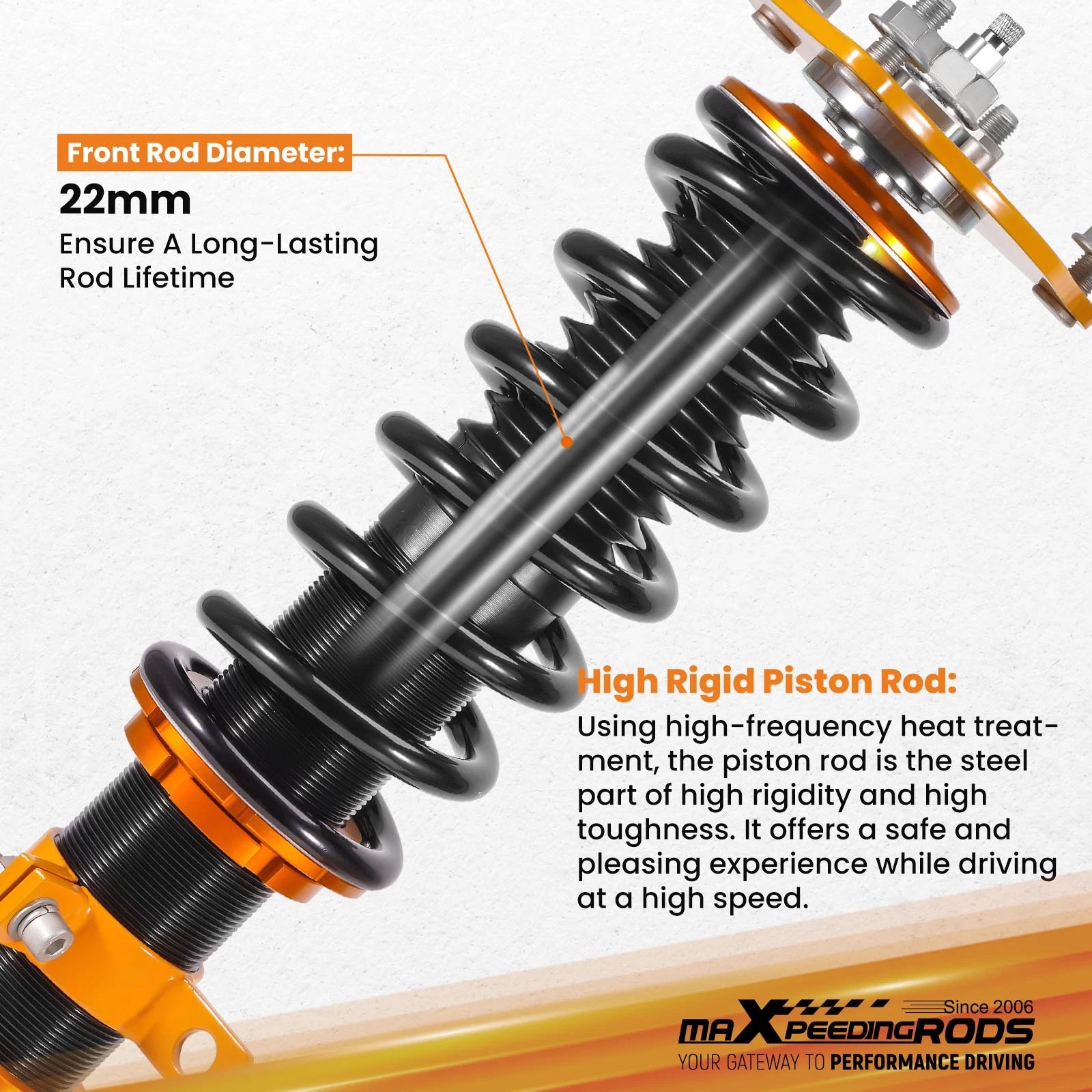 24 Way Damper Coilovers for Honda CR-V (2007-2011)