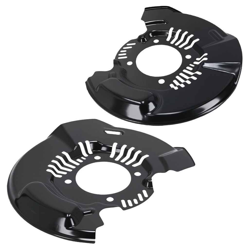 Front Brake Dust Shield Splash Plate Set for Toyota Tacoma (2005–2023)