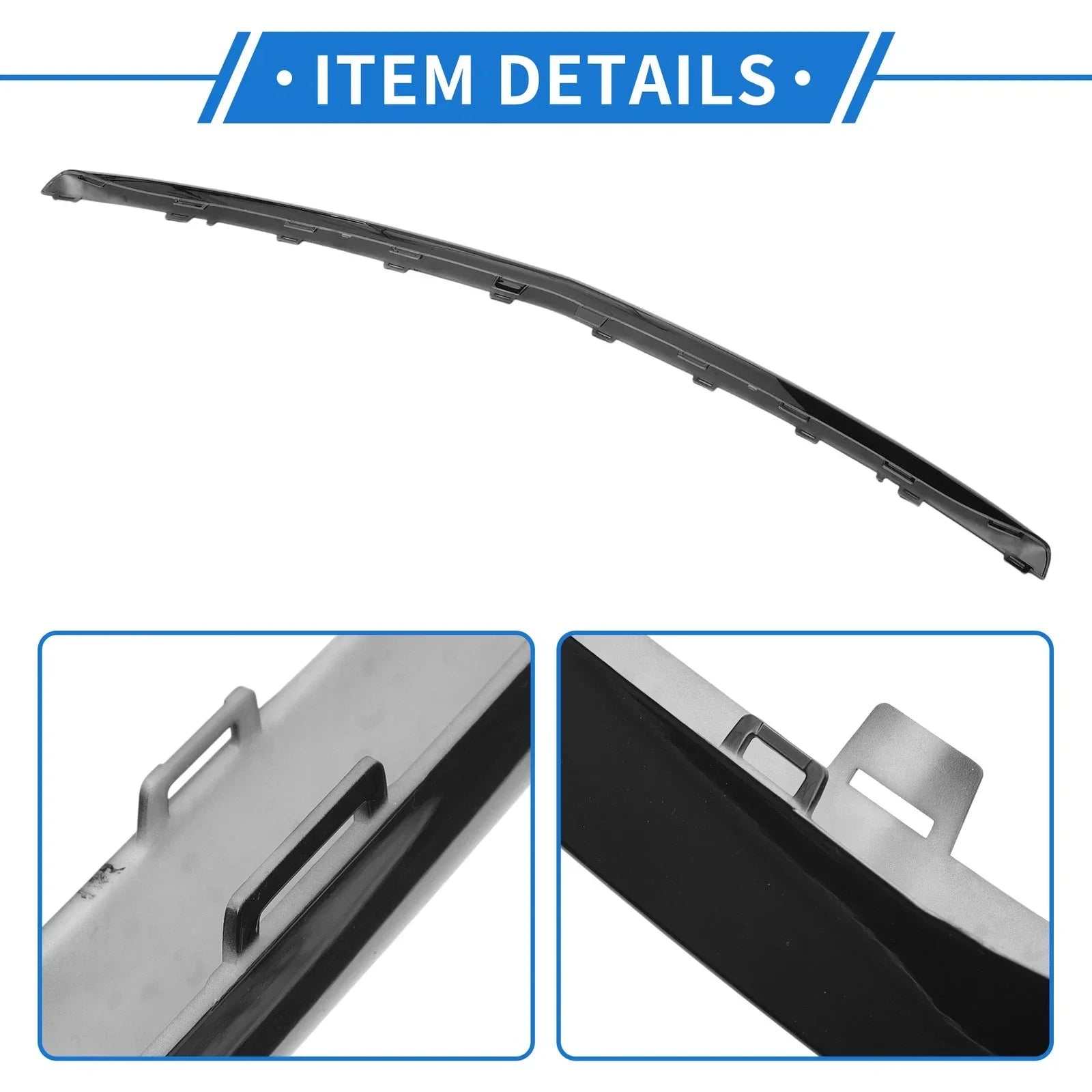 Front Lower Center Bumper Grille Trim for Mercedes-Benz W213/E (2016-2020)