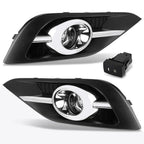 Clear Lens Fog Lights with Bezel and Switch for Honda CR-V (2012–2014)