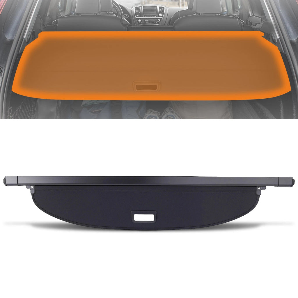 Rear Cargo Cover Shield for Nissan Rogue X-Trail (2021–2025) Black