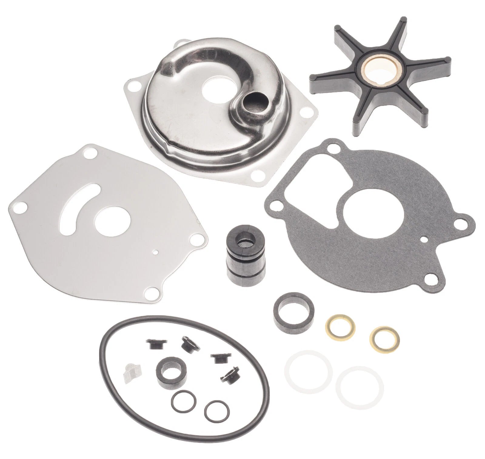 Water Pump Impeller Kit for Mercury Mariner 9.9-25 HP (1990–2023) 46-99157T2
