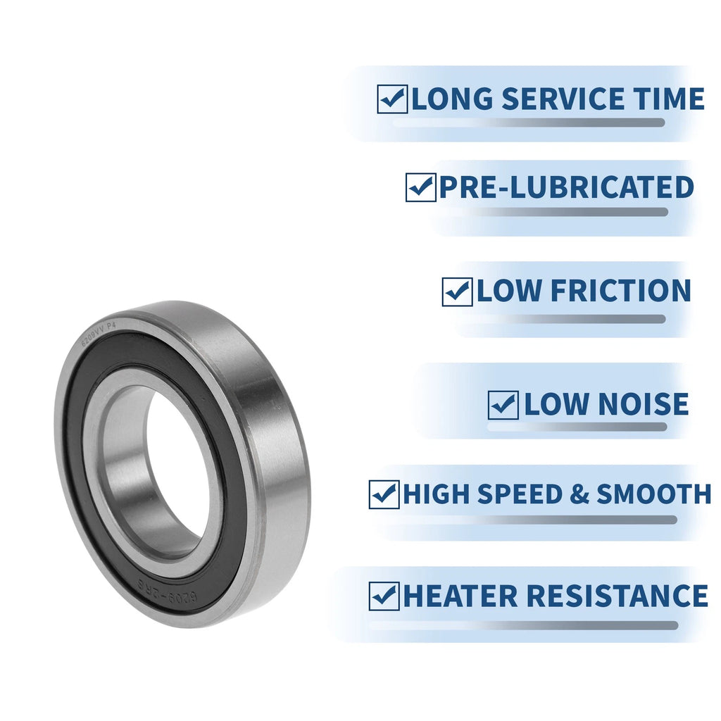 Deep Groove Ball Bearing 6209VV for Various Models (45x85x19mm)