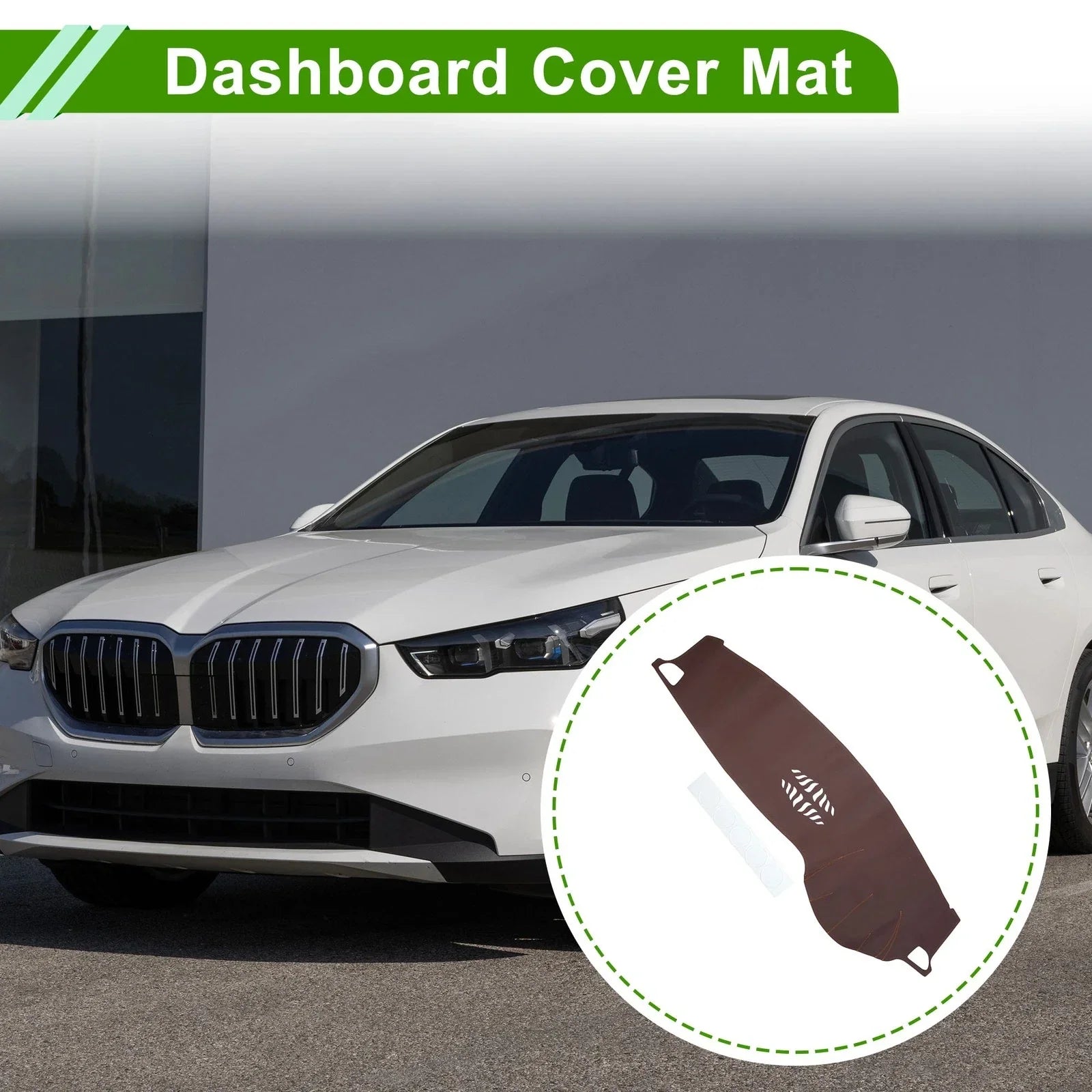 Dashboard Cover for BMW E70 (2008-2013) Dash Mat Carpet Brown