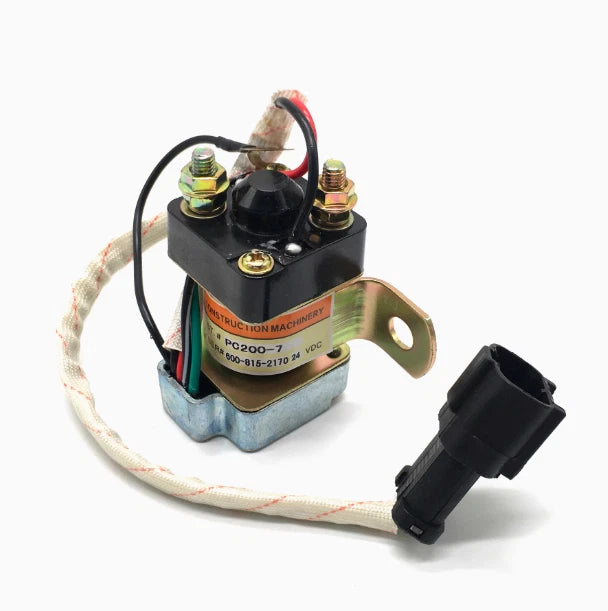 Starter Motor Relay for Komatsu Excavator 200 210 220 240 360-7-8