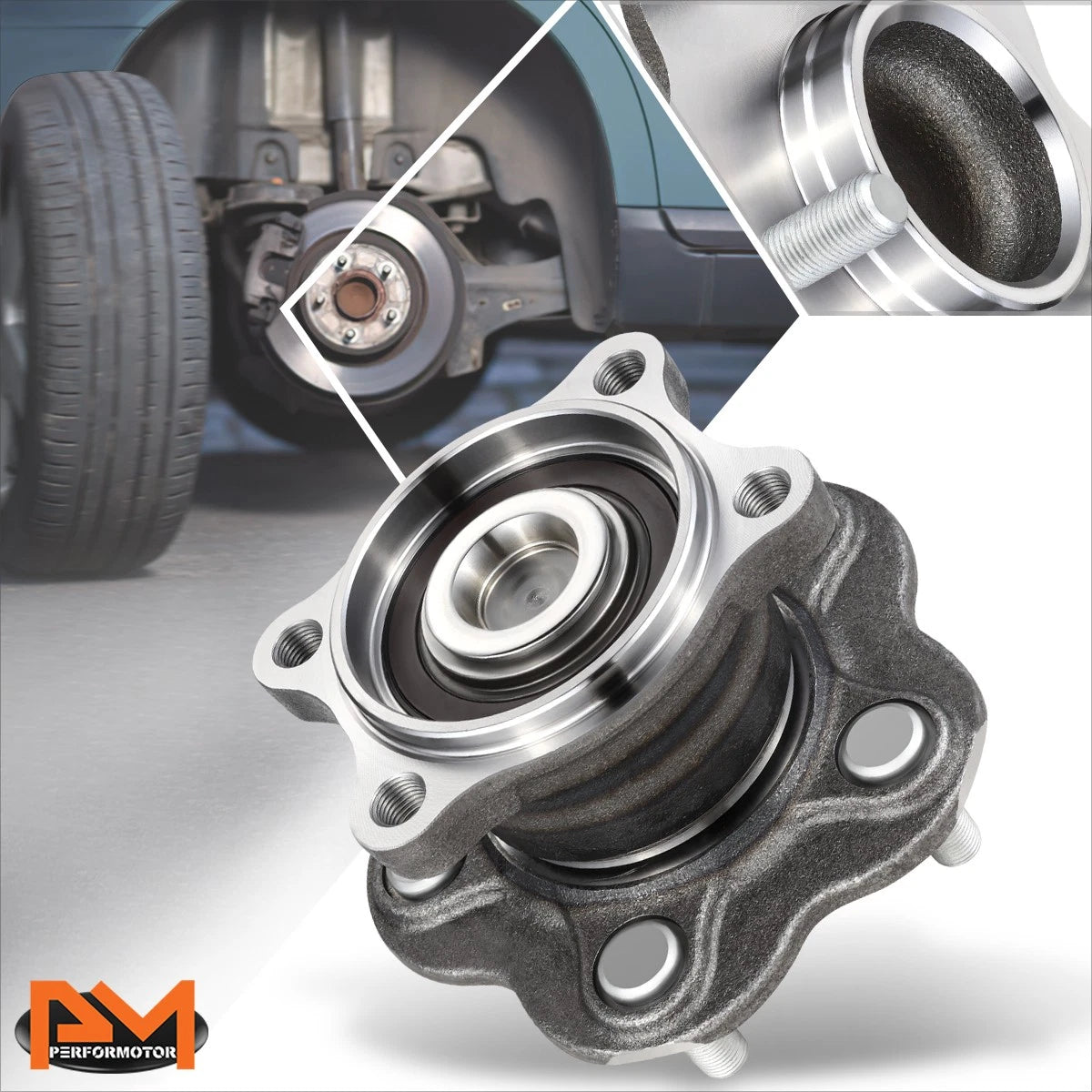 Wheel Hub Bearing Assembly Kit for Nissan Altima (2002–2006)