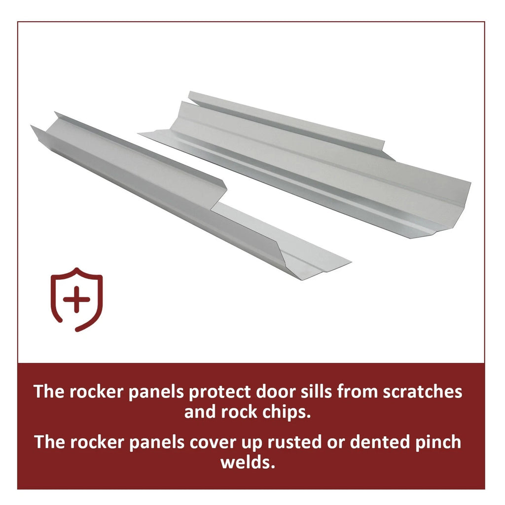 Slip-on Rocker Panels for Chevy Silverado 1500 (2007–2013)