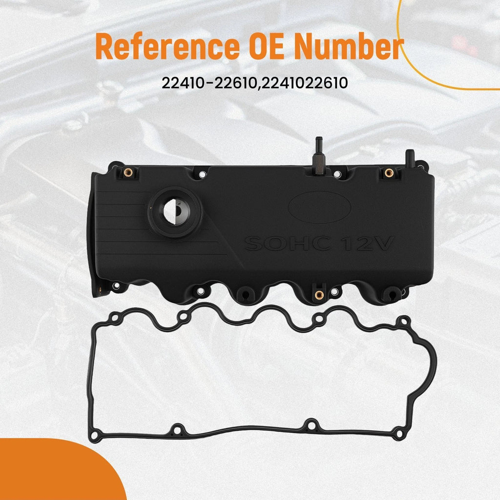 Engine Valve Cover and Gasket Set for Hyundai Accent (2000-2002)