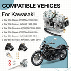 Carburetor & Fuel Valve Petcock Intake Boot for Yamaha V Star 650 (1999–2016)
