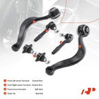 Set of 6 Control Arm and Ball Joint Assembly for BMW X5 (2000–2003)
