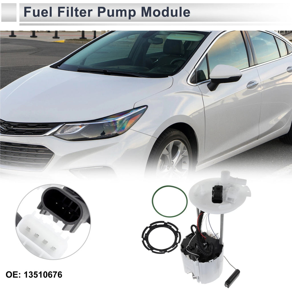 Fuel Pump Assembly for Chevy Cruze (2016–2017) L4 1.4 Gas No.13510676