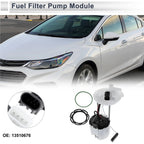 Fuel Pump Assembly for Chevy Cruze (2016–2017) L4 1.4 Gas No.13510676