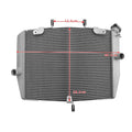Radiator Cooling Engine Cooler for Kawasaki ZX-6R ZX636 (2024–2025) Silver