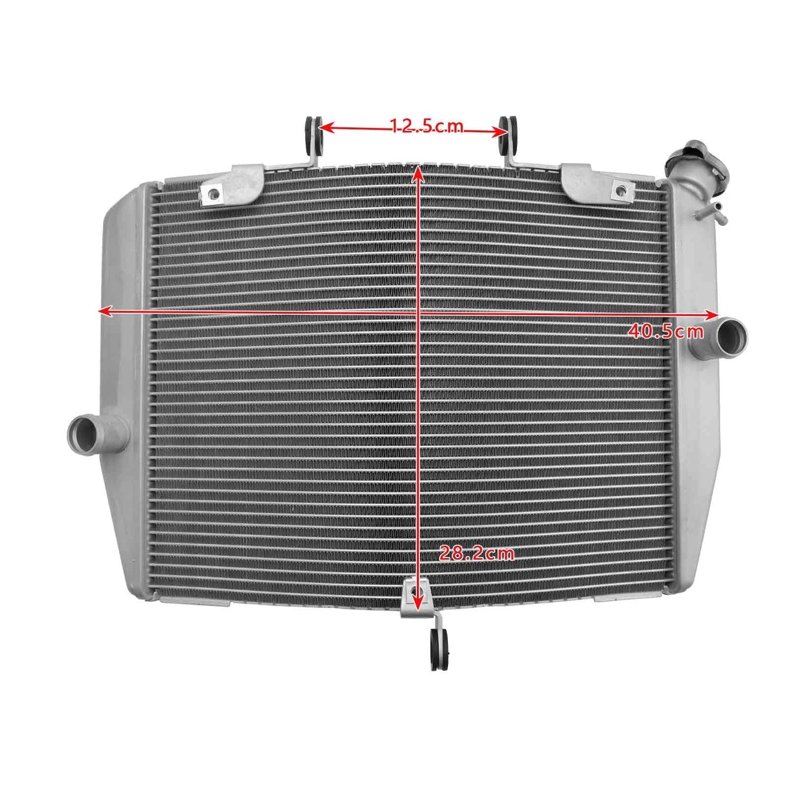 Radiator Cooling Engine Cooler for Kawasaki ZX-6R ZX636 (2024–2025) Silver