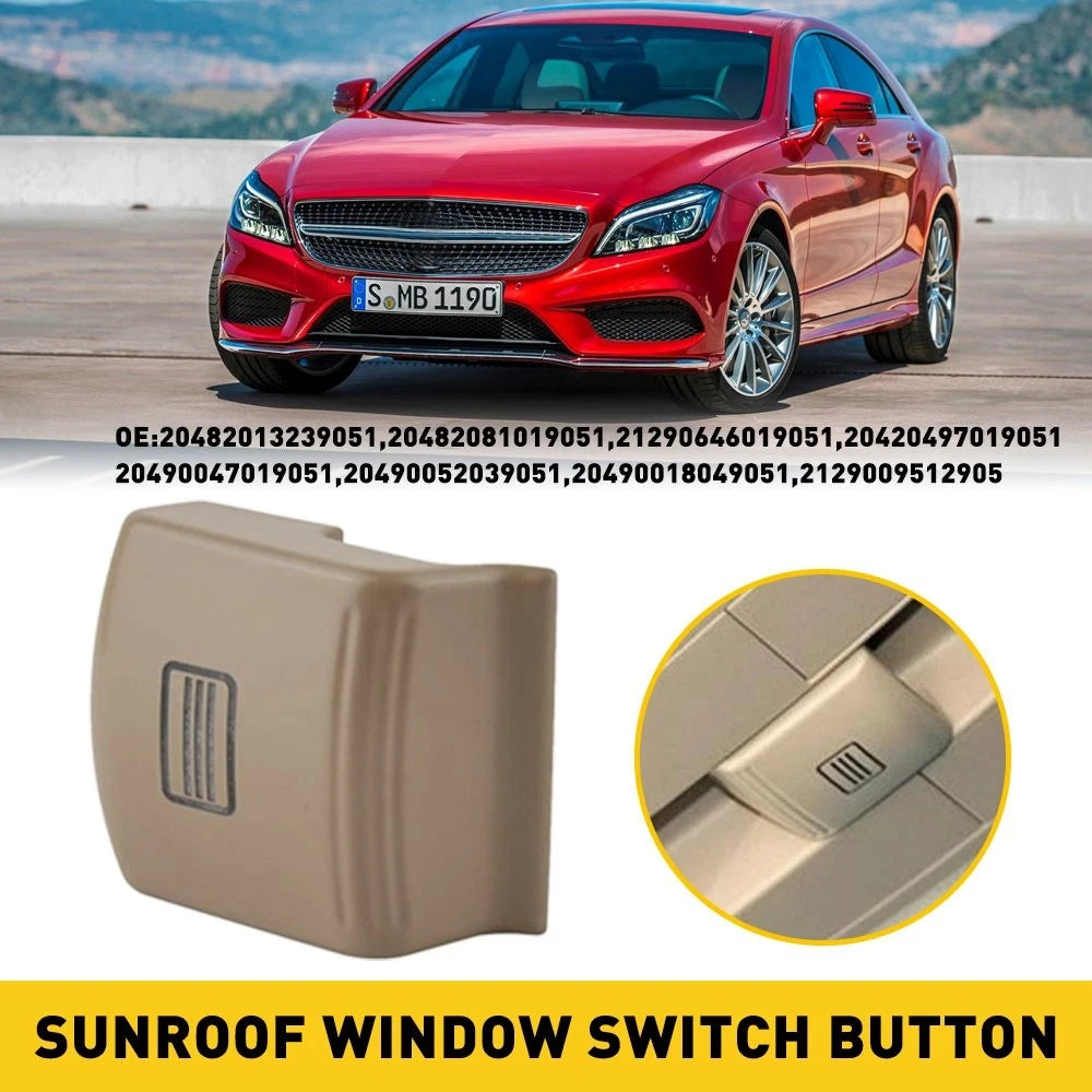 Sunroof Window Button Switch Cover C for Mercedes W212 W218 CLS (2010–2017)