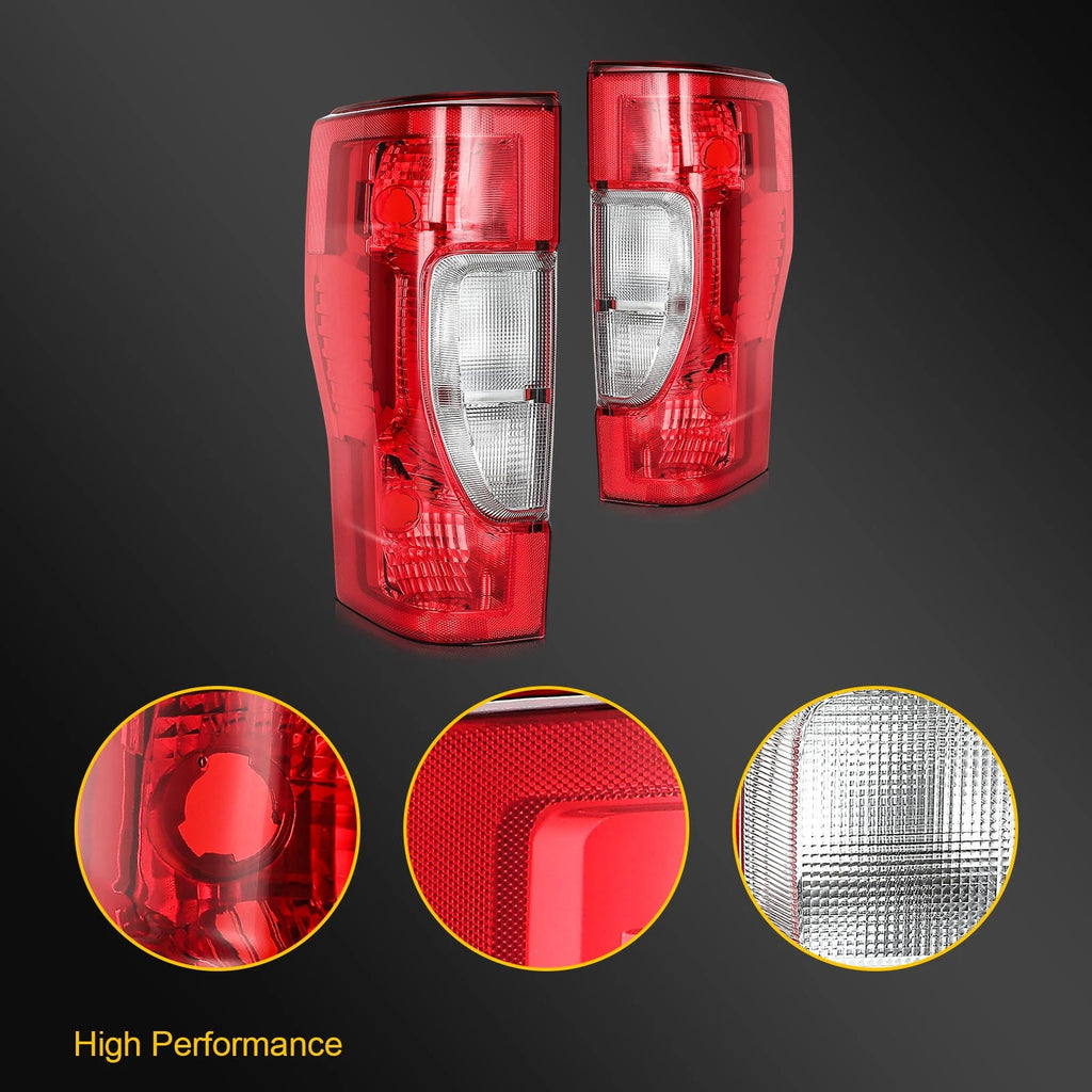 Pair Tail Lights for Ford F250 F350 Super Duty (2020–2022)