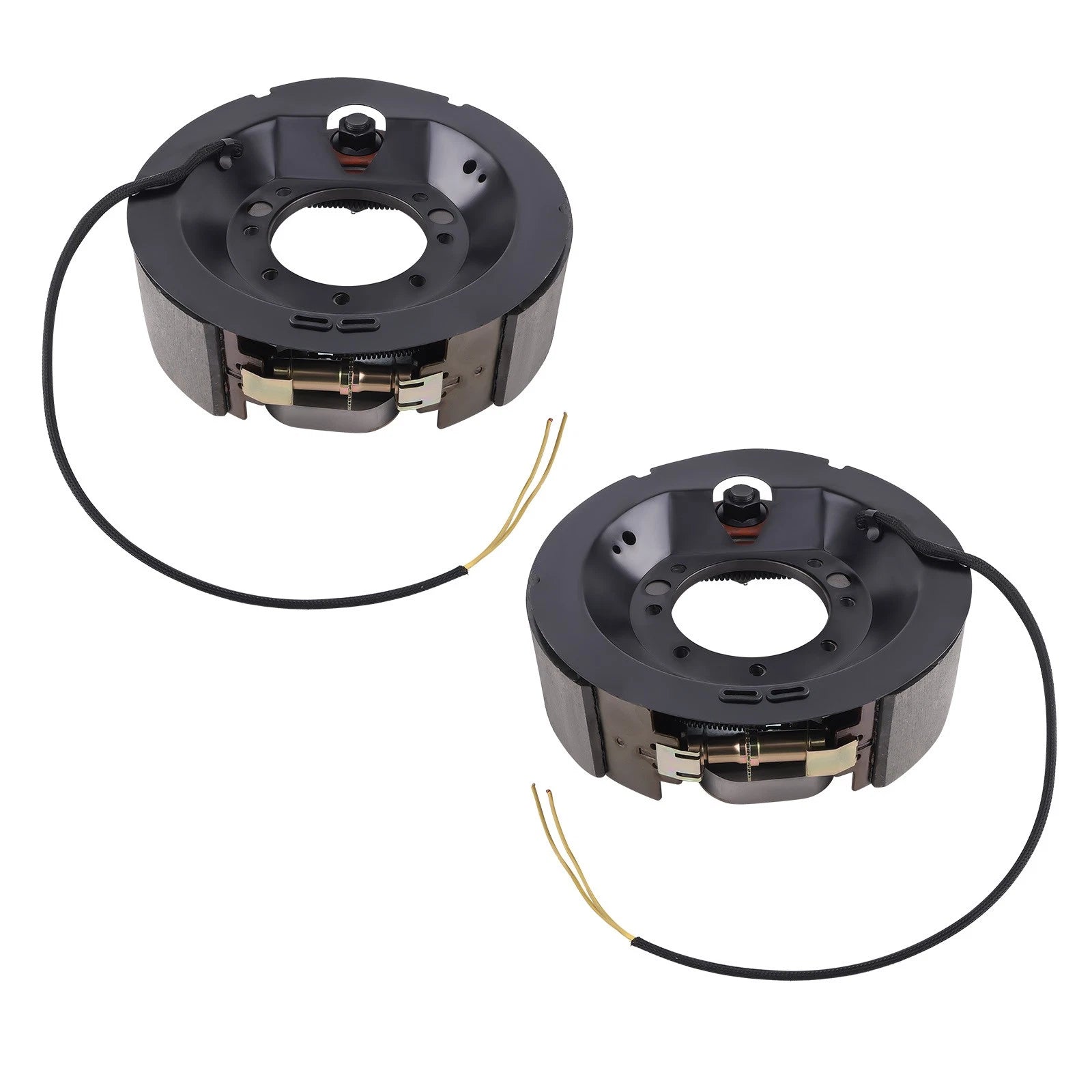 Set of 2 Electric Trailer Backing Plates for Trailer Axle (23-451)