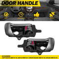 Pair Interior Door Handles for Hyundai Santa Fe (2007–2012)