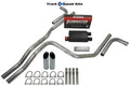 Dual Exhaust Kit for GMC Yukon (2007–2014) - 2.5" S Exit, Flowmaster Super 40