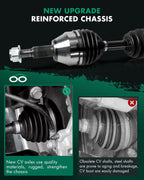 CV Axle for Dodge Nitro 4.0L 3.7L Jeep Liberty 3.7L (2008–2011) Front Right 4WD