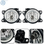 Pair Front Fog Light Lamp Assembly w/Bezel for Honda Odyssey (2018–2020)
