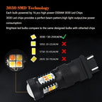 Set of 2 LED Marker Lamps for Chevy Camaro (2016–2022)