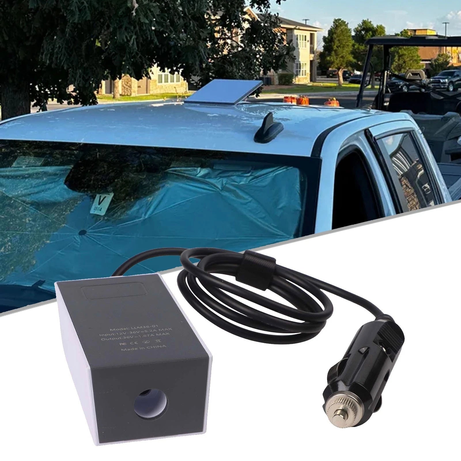 12V-24V to 36V 5A DC Converter for Starlink (Vehicles, Boats)