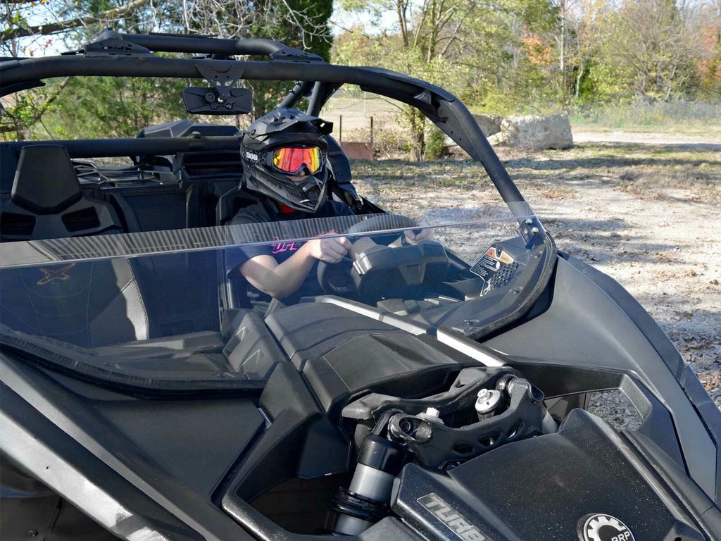 Clear Half Windshield for Can-Am Maverick X3 (2017–2023)