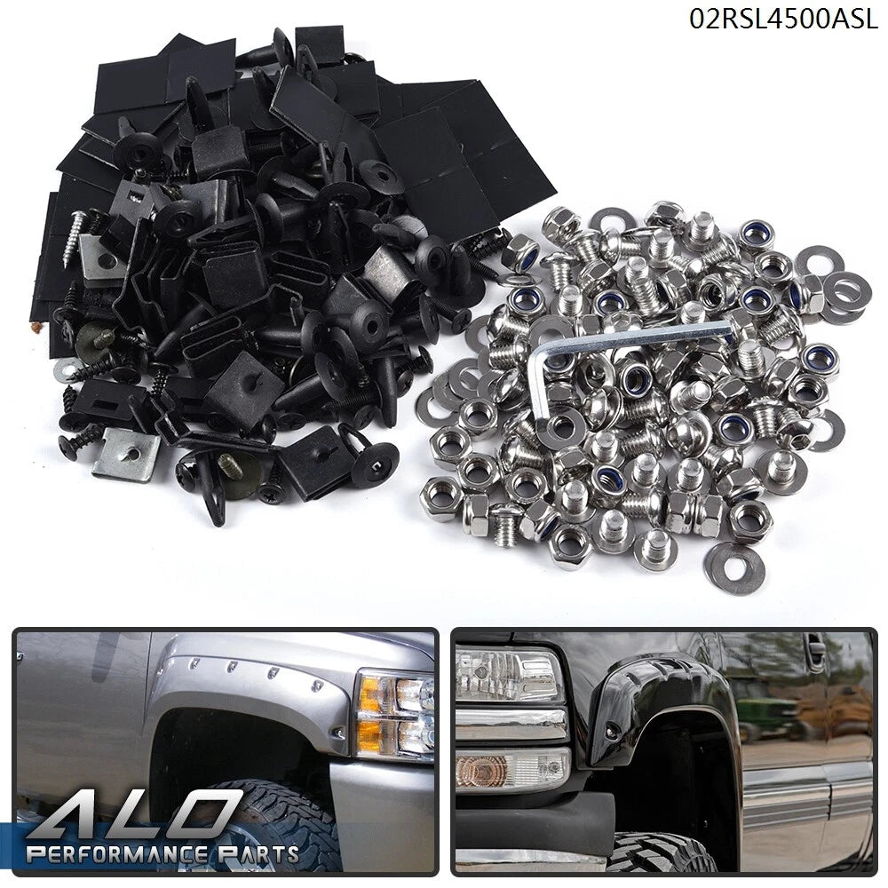 Screw Bolt Hardware Kit for Chevy Fender Flares