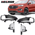 LED Fog Light Bezel Set for Ford Edge (2019–2024)