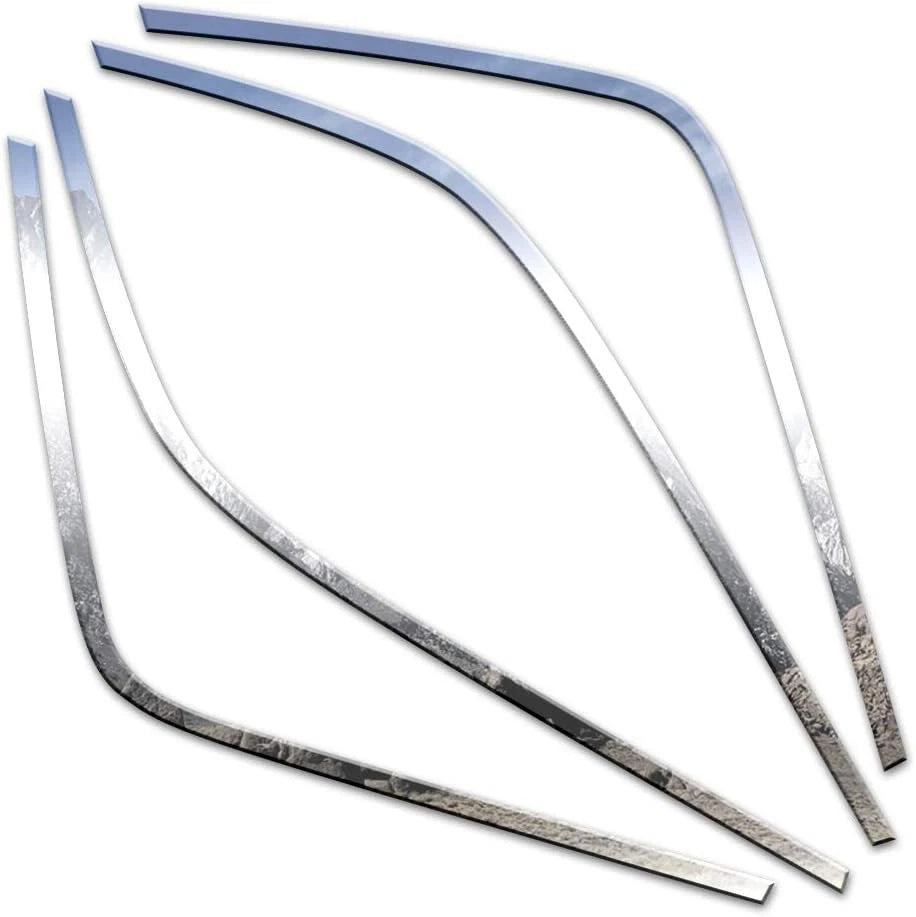 Luxury FX Stainless Window Package 4pc for Toyota 4Runner (2010–2023)