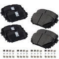 Front Brake Pad Set for Toyota Yaris (2012–2018)