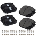 Front Brake Pad Set for Toyota Yaris (2012–2018)