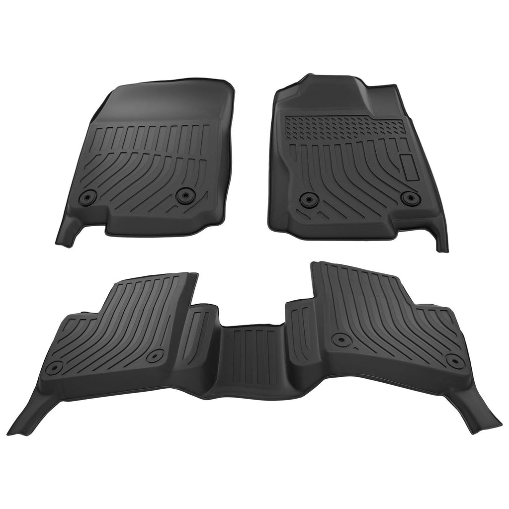 All-Weather Floor Mats for Mercedes-Benz GLE/ML W166 (2012–2019) Black