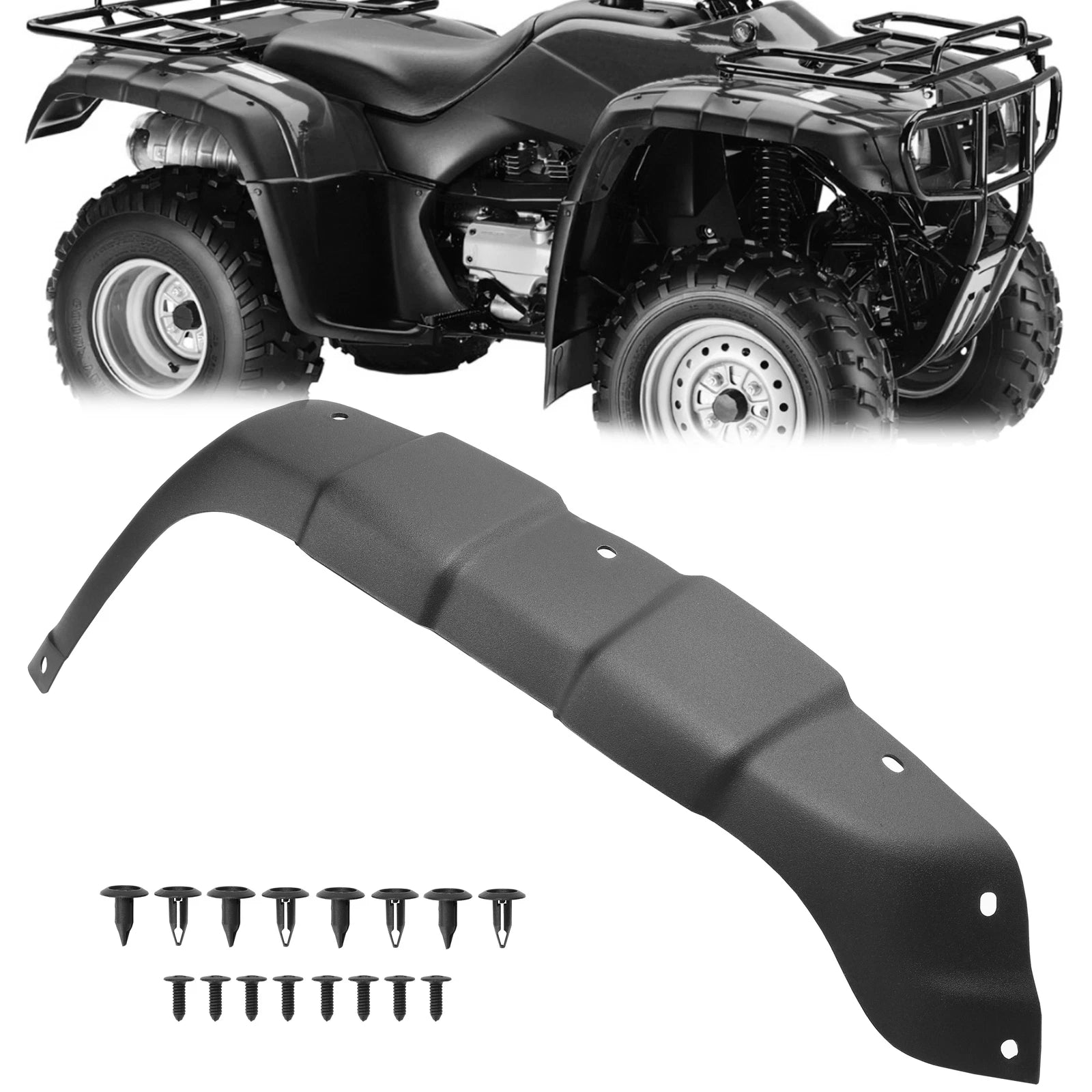 Front Right Fender Splash Guard for Honda TRX350TM TRX350TE TRX350FM (2000–2003)