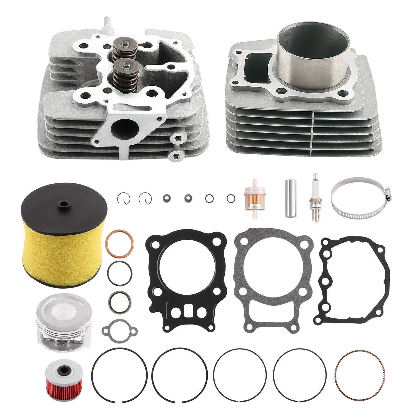 Cylinder Head Piston Gasket Kit for Honda Rancher TRX350 (2000–2006)