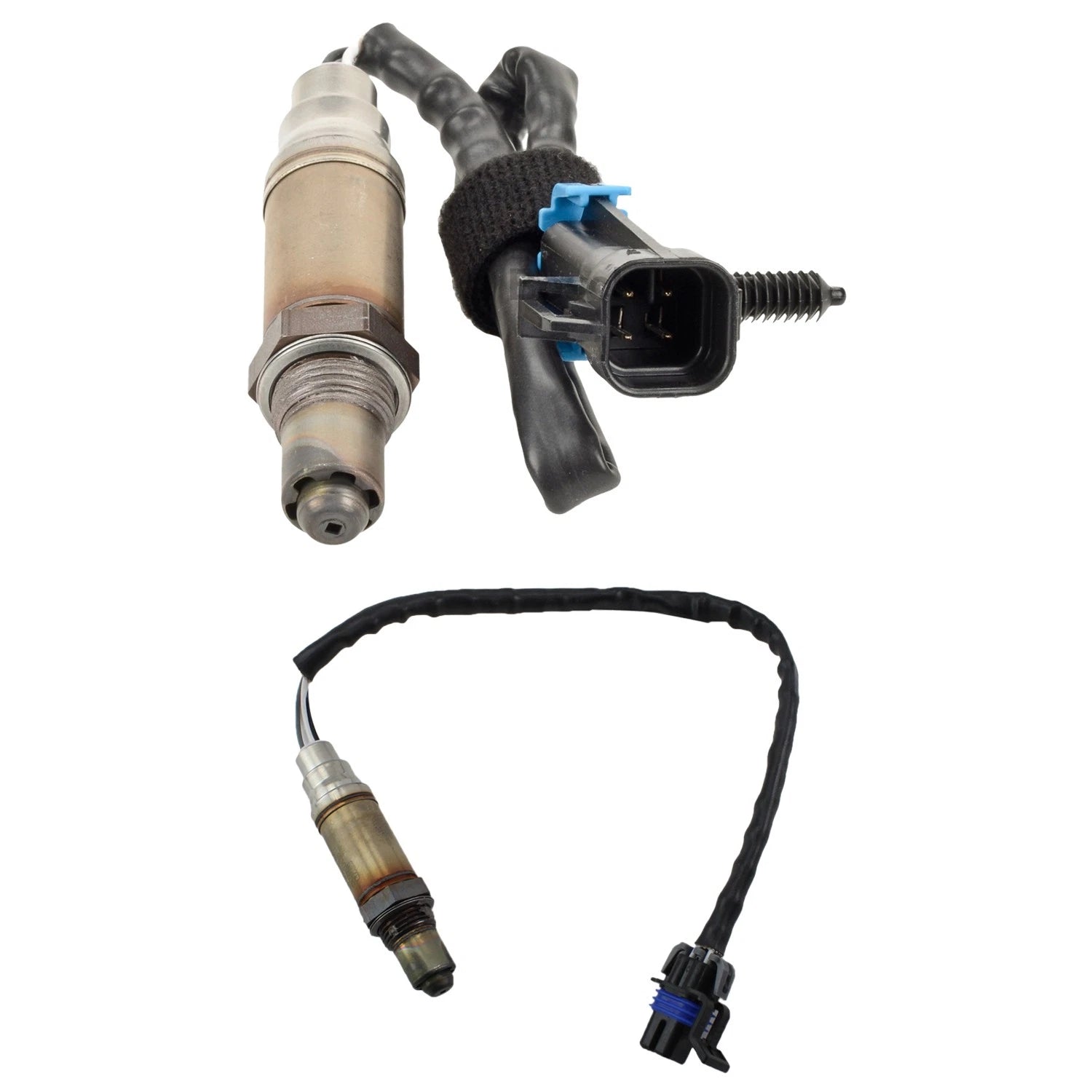 Set of 2 Bosch Oxygen Sensors for Chevrolet Malibu 2.2 L4 (2004–2005)