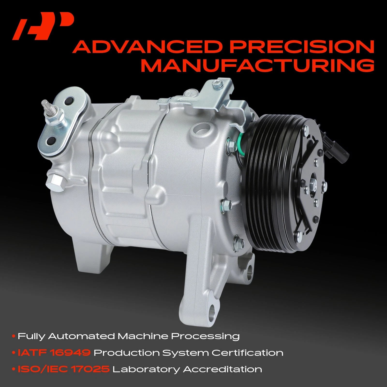 A/C Compressor with Clutch for Chevy Traverse (2013-2023)
