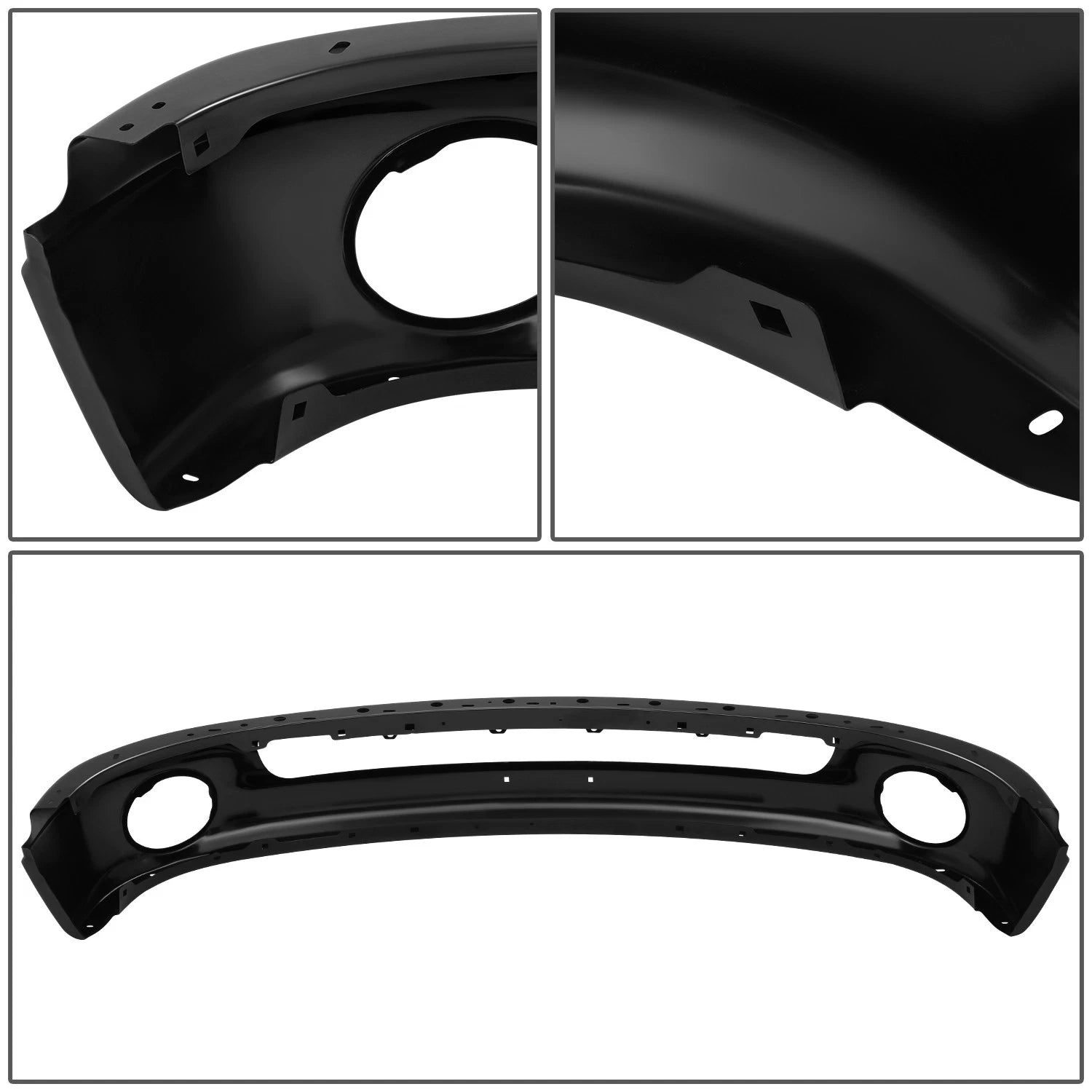 Right Side Black Amber Headlight for Ford Expedition (2003–2006)